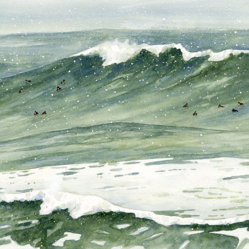 « BAIGNADE DE JANVIER »
